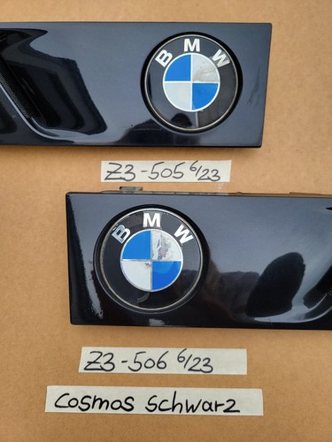 BMW Z3 Roadster Lufteinlass Kiâemen Ziergitter Motorhaube Cosmos Schwarz R+L – Bild 4