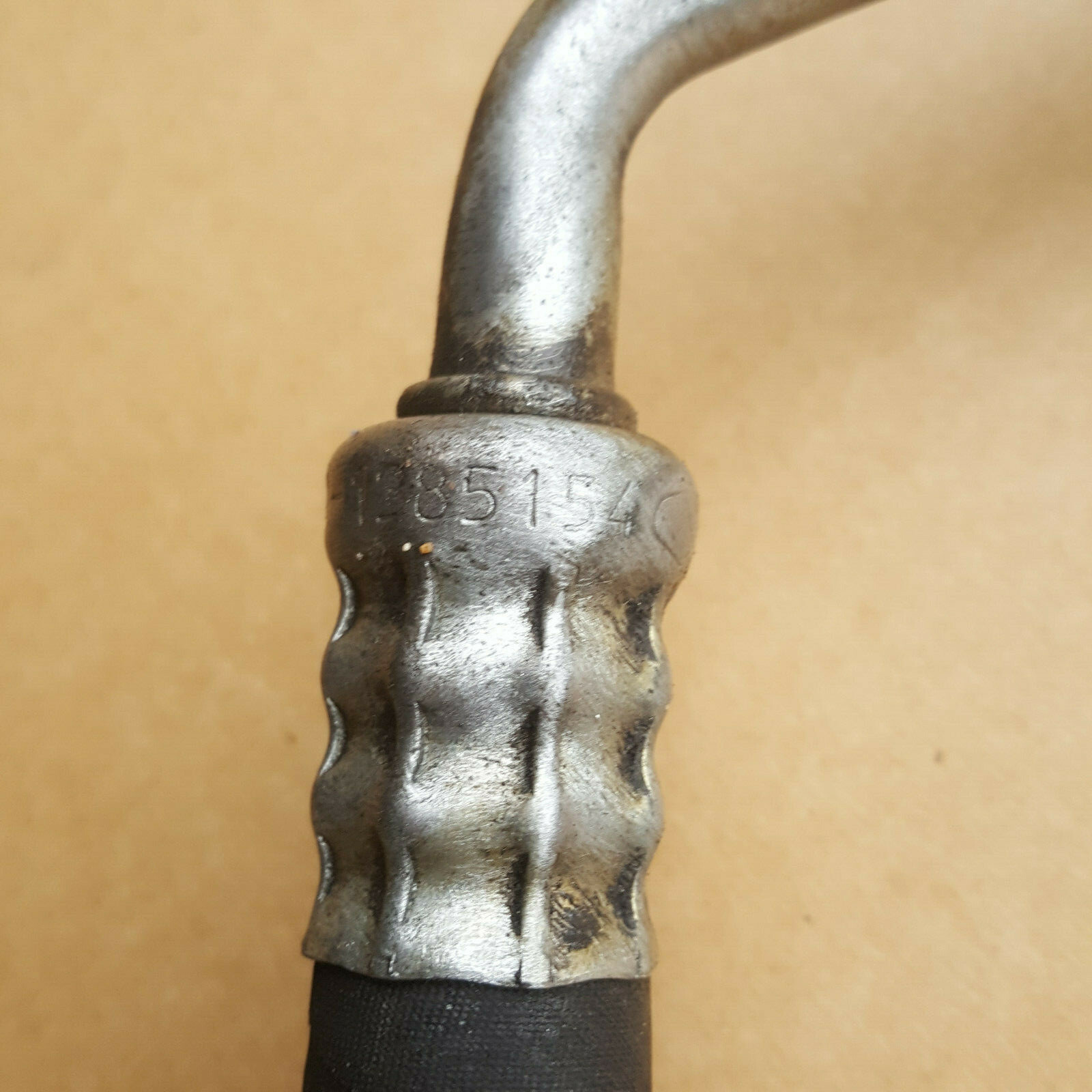 BMW E36 Klimaleitung 4 Zylinder Druckleitung Kompressor Kondensator 1385154 – Bild 2