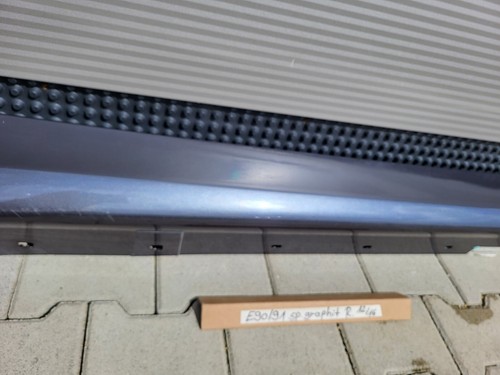 BMW E90 E91 Seiten Schweller Leiste sparkling graphit rechts ODER links ABHOLUNG – Bild 9