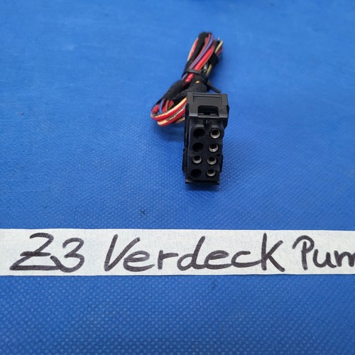 BMW Z3 Roadster Stecker für Verdeck Pumpe   1376116 Kabel Abgeschnitten – Bild 2