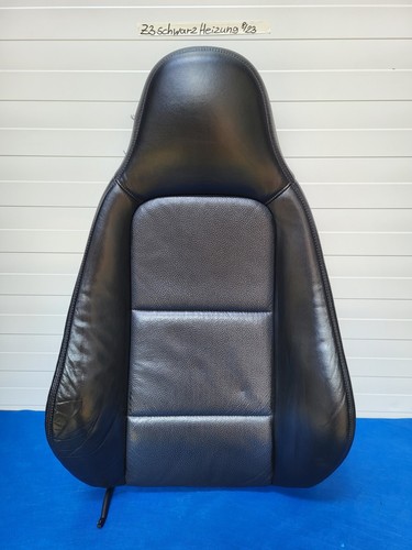 BMW Z3 Roadster Bei Fahrer Sitz Oberteil Lehne Leder schwarz Rückenlehne Heizung – Bild 1