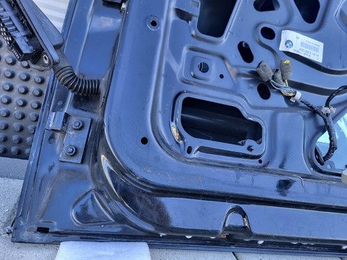 BMW Z3 Roadster Beifahrer Tür RECHTS schwarz Black Kratzer + Dellen ABHOLUNG – Bild 9