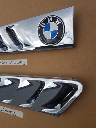 BMW Z3 Lufteinlass Kiâemen Ziergitter Motorhaube Chrom Silber RECHTS  LINKS