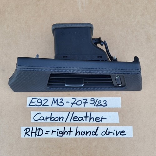 BMW E92 E93 M3 Leather Carbon Dashbord Interior Trim 8036708 RHD ABHOLUNG – Bild 11