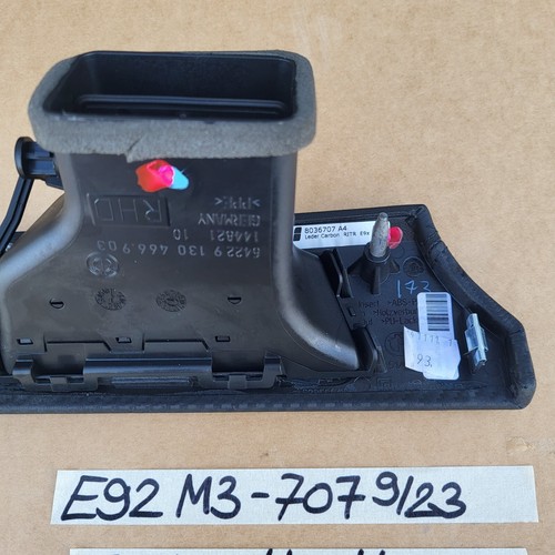 BMW E92 E93 M3 Leather Carbon Dashbord Interior Trim 8036708 RHD ABHOLUNG – Bild 12