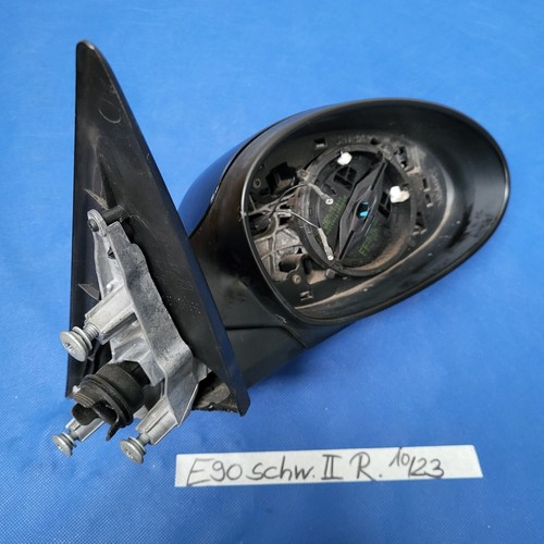 BMW 3er  E90 E91 Aussen  Seiten Spiegel schwarz 2 RECHTS ABHOLUNG – Bild 1