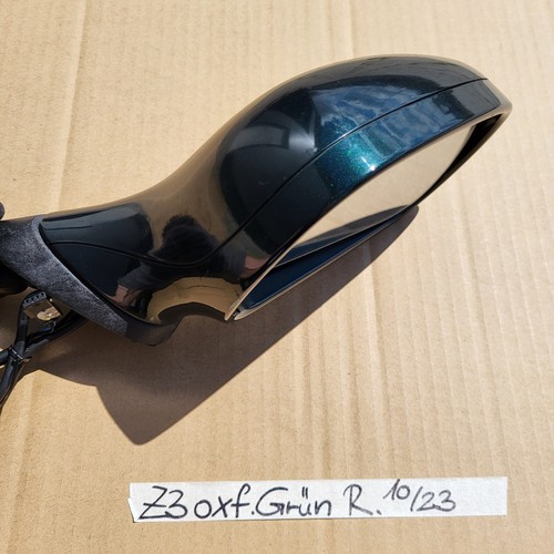 BMW Z3 Roadster + Coupe Seiten Außen Spiegel + Glas + Motor RECHTS Oxford Grün – Bild 7