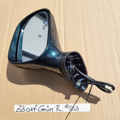 BMW Z3 Roadster + Coupe Seiten Außen Spiegel + Glas + Motor RECHTS Oxford Grün – Bild 9