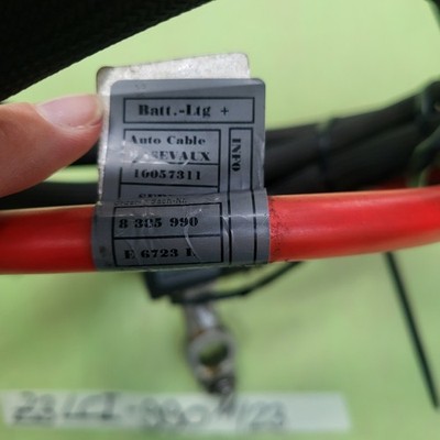 Kupfer Kabel BMW Z3 Roadster Batterie Plus Kabel  8385990 Sprengkapsel 3600 mm – Bild 2