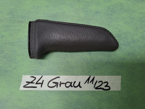 BMW Z4 E85 E86 Griff für Handbremse Leder grau – Bild 1