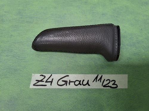 BMW Z4 E85 E86 Griff für Handbremse Leder grau – Bild 2