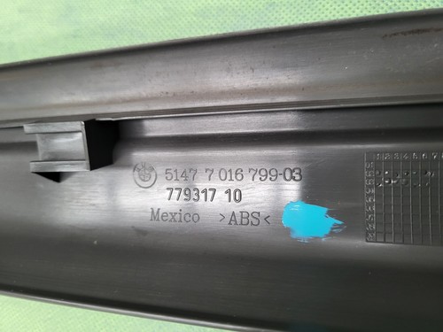 BMW E85 E86 Z4 Blende Leiste Einstieg Einstiegsleiste LINKS innen 7016799 Grau – Bild 3