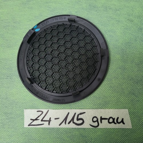 BMW Z4 E85 Lautsprecher Abdeckung Gitter Seiten Verkleidung hinten grau 7112115 – Bild 3