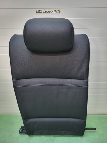 BMW E92 Coupe Rückbank Oberteil RECHTS Leder schwarz Rücksitz Lehne ABHOLUNG – Bild 1