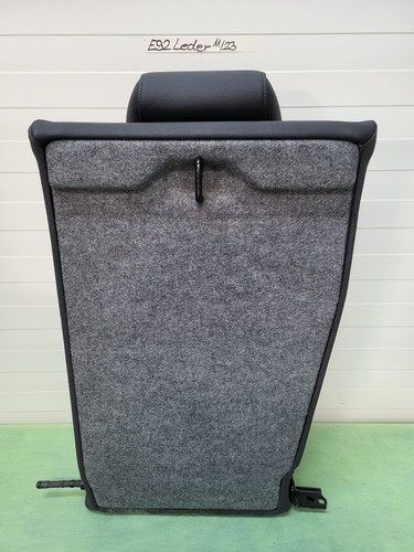 BMW E92 Coupe Rückbank Oberteil RECHTS Leder schwarz Rücksitz Lehne ABHOLUNG – Bild 2