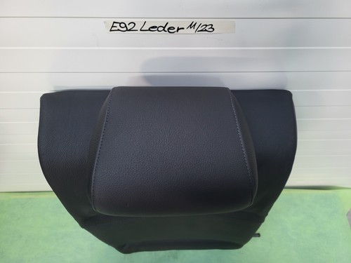BMW E92 Coupe Rückbank Oberteil RECHTS Leder schwarz Rücksitz Lehne ABHOLUNG – Bild 3