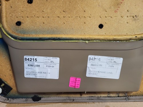 BMW Z3 Roadster Fahrer Tür Verkleidung Türtafel LINKS mit Griff beige