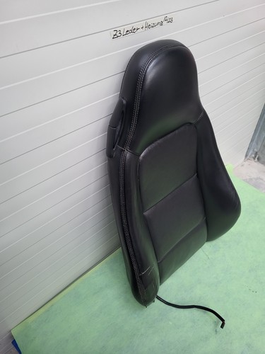 BMW Z3 Roadster Bei Fahrer Sitz Oberteil Leder schwarz Rückenlehne Sitzheizung