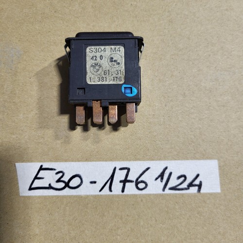 BMW E30  Warnblinker Schalter für Warnblink Anlage 1381176 – Bild 2