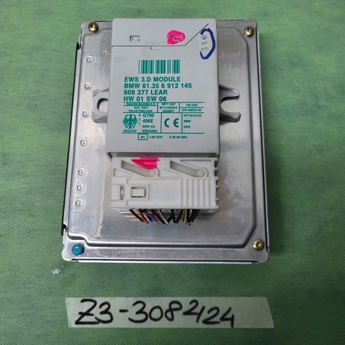 BMW Z3 Motorsteuergerät 7519308  2,2 i Wegfahrsperre EWS Modul Zündschloss M54 – Bild 4