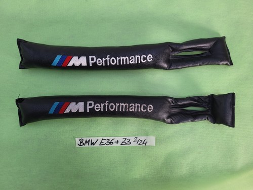 BMW Z3 Roadster E36 E46 M3  Coupe Sitz Lücken Füller Leder Schoner  schwarz