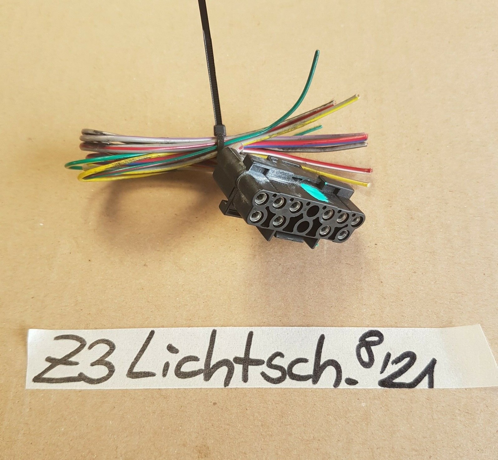 BMW Z3 Roadster Stecker für Licht Schalter mit Kabel Stück abgeschnitten – Bild 1