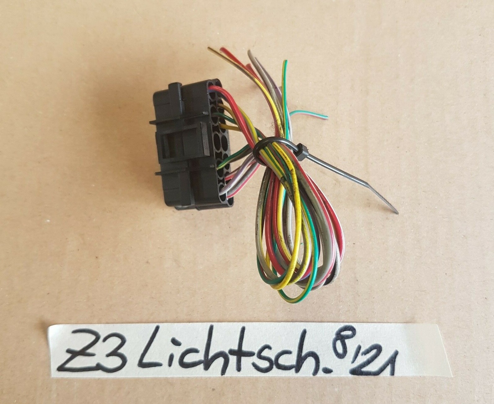 BMW Z3 Roadster Stecker für Licht Schalter mit Kabel Stück abgeschnitten – Bild 2