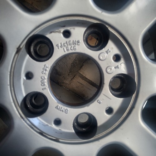 BMW E30 E36 E46 Z3 Alufelgen 7J x 16 Zoll 1096232 + Reifen 225/50 ABHOLUNG – Bild 8