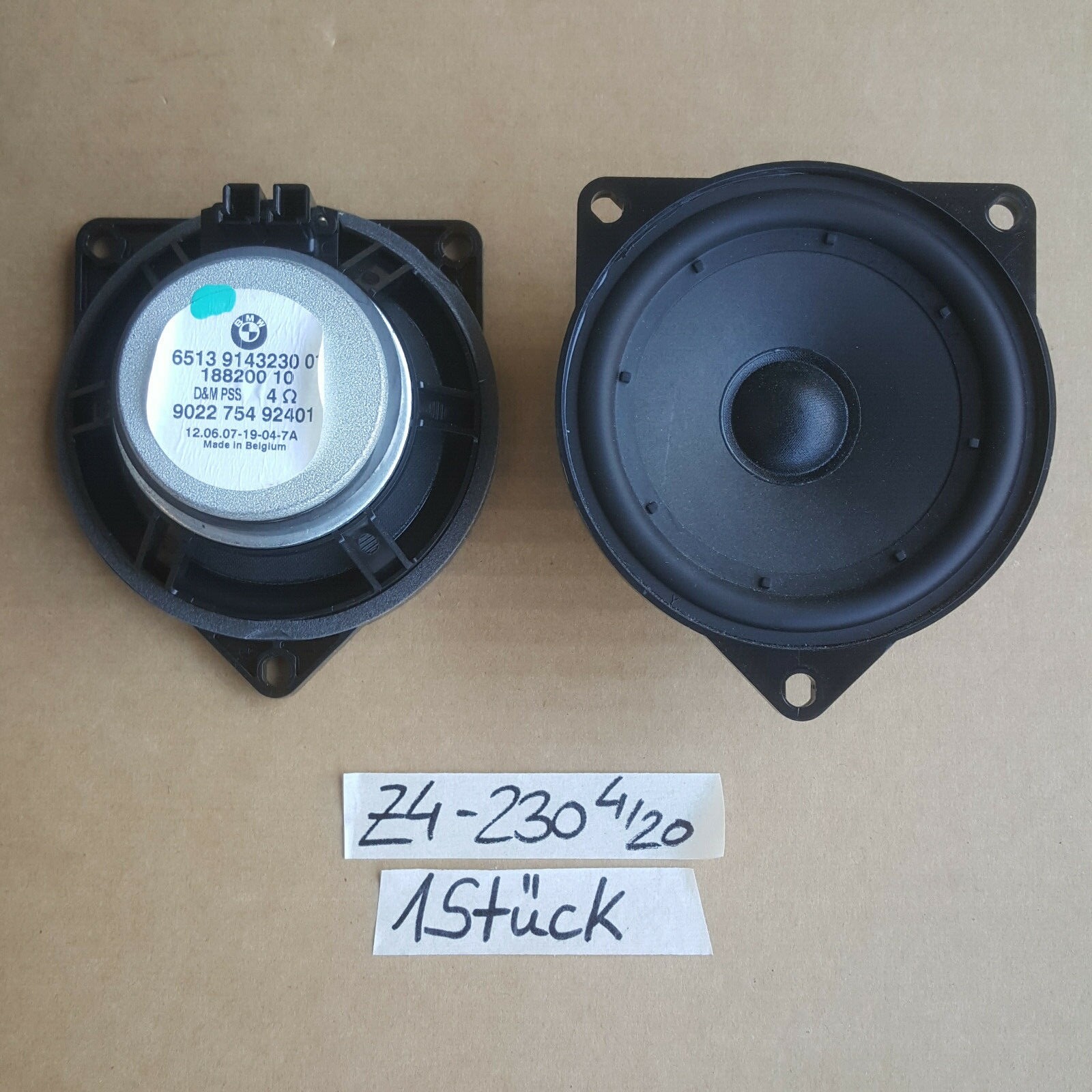 BMW Z4 E85 E86 Mittelton Lautsprecher Box 9143230 – Bild 1