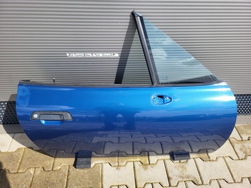 BMW Z3 Roadster Beifahrer Tür rechts Topas Blau mit Fensteheber + Griff ABHOLUNG – Bild 2