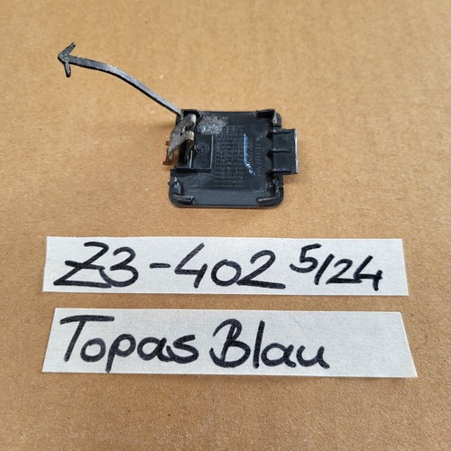 BMW Z3 Roadster Klappe  Stoßstange vorne Verkleidung Abschleppöse 8397402 Blau – Bild 2