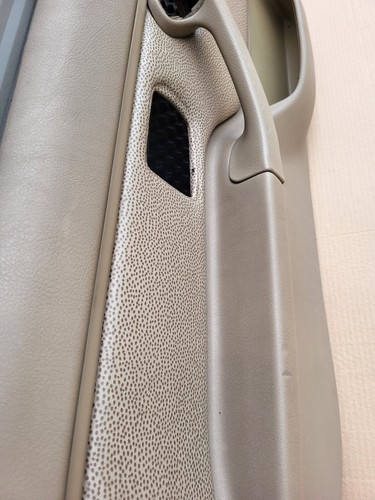 BMW Z3 Roadster Tür Verkleidung Türtafel LINKS + Griff Leder Dot beige