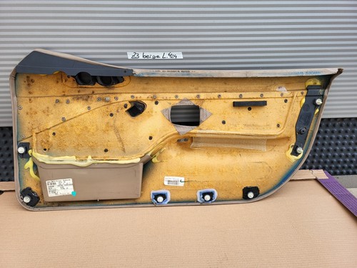 BMW Z3 Roadster Tür Verkleidung Türtafel LINKS + Griff Leder Dot beige