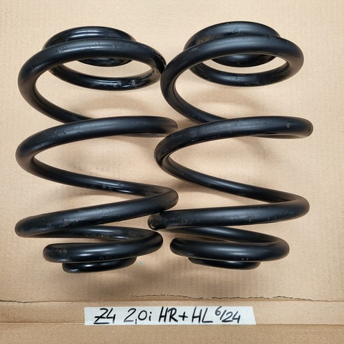 BMW Z4: E85 E86 Spiral Tonnen Fahrwerks Schrauben Feder HINTEN  rechts + links