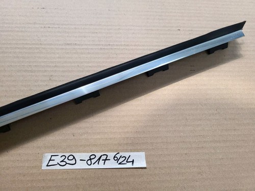 BMW E39 Zierleiste Chrom Fenster Schacht Leiste Dichtung HINTEN LINKS 8185817 – Bild 3