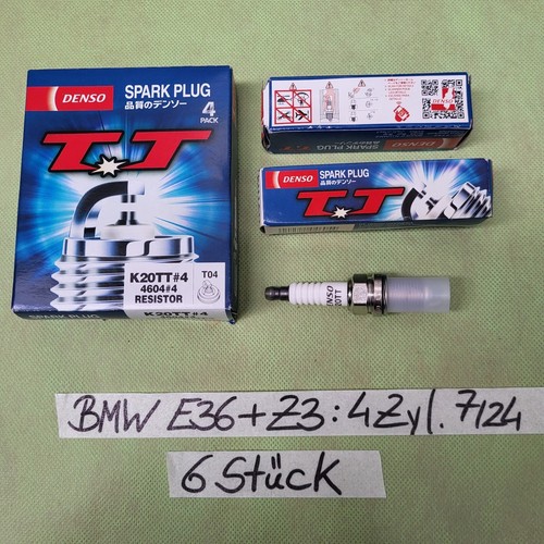 BMW E36 E46 Z3 Zündkerze Denso 6 Stück – Bild 1