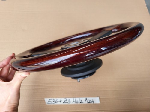 BMW E30 + Z1  + Z3 Holz Lenkrad mit Leder / Classic Lenker – Bild 10