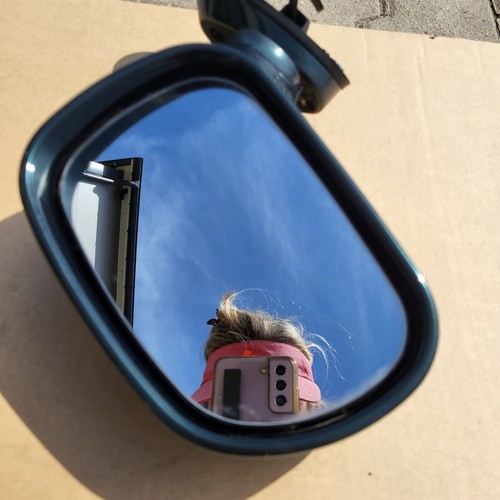 BMW Z3 Roadster + Coupe Seiten Außen Spiegel + Gehäuse Glas LINKS  Oxford Grün – Bild 10