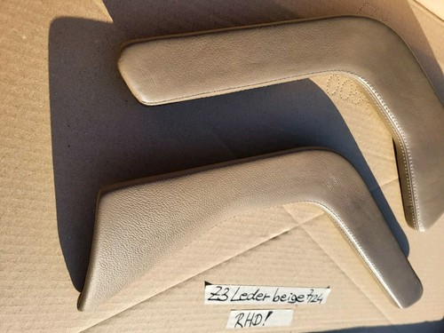 BMW Z3 Bumerang Verkleidung Mittelkonsole Blende rechts + links Voll Leder beige – Bild 2