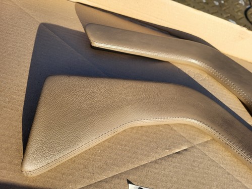 BMW Z3 Bumerang Verkleidung Mittelkonsole Blende rechts + links Voll Leder beige – Bild 5