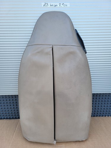 BMW Z3 Beifahrer Sitz Oberteil Leder beige Rücken Lehne Polster Kissen Bezug – Bild 11
