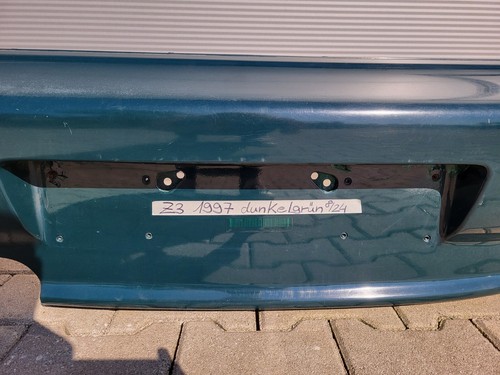 BMW Z3 Heck Stoßstange Verkleidung Stoßfänger HINTEN Heckschürze Grün ABHOLUNG – Bild 7