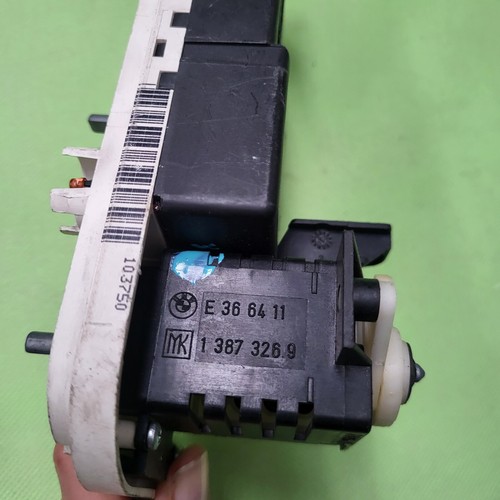 BMW E36 Klima Bedienteil Steuerung Lüftung Heizung Gebläse Regler 1387320 – Bild 5