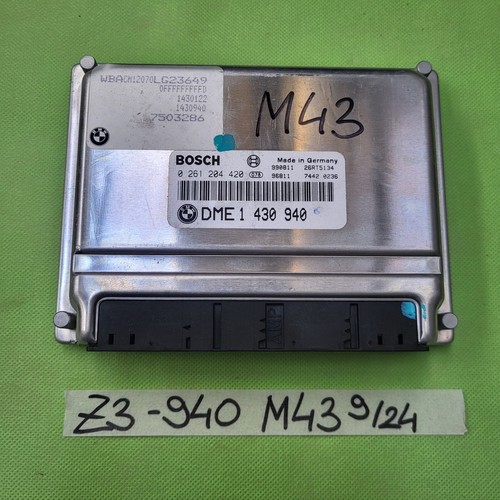 BMW Z3 Motorsteuergerät 1430940  Wegfahrsperre EWS Modul 4101593 Schlüssel Chip – Bild 2