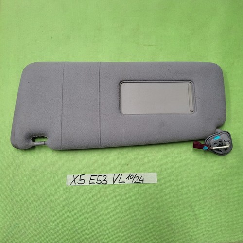 BMW X5 E53 Sonnenblende Vorne Links Fahrer Seite grau Beleuchtet – Bild 3