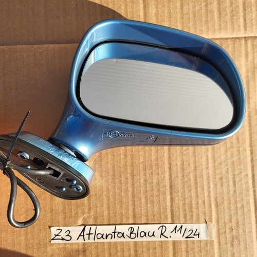 Spiegel BMW Z3 Roadster Seiten Außen Spiegel Kappe Gehäuse RECHTS  Atlanta blau – Bild 2