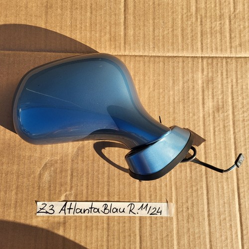 Spiegel BMW Z3 Roadster Seiten Außen Spiegel Kappe Gehäuse RECHTS  Atlanta blau – Bild 3
