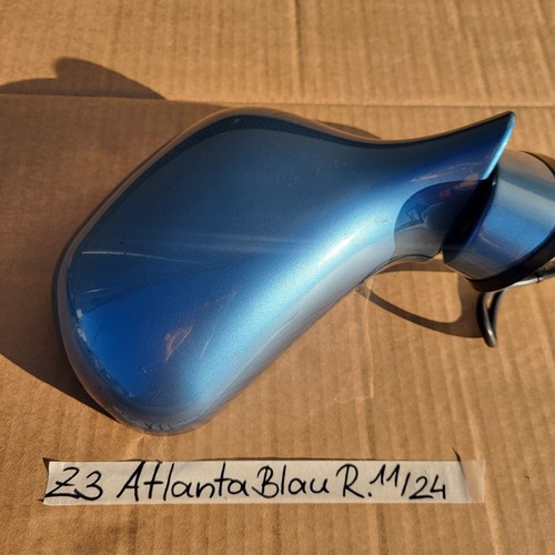 Spiegel BMW Z3 Roadster Seiten Außen Spiegel Kappe Gehäuse RECHTS  Atlanta blau – Bild 4