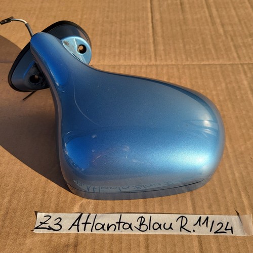 Spiegel BMW Z3 Roadster Seiten Außen Spiegel Kappe Gehäuse RECHTS  Atlanta blau – Bild 6