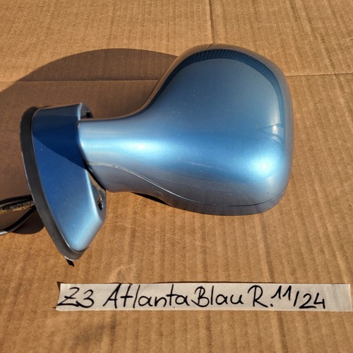 Spiegel BMW Z3 Roadster Seiten Außen Spiegel Kappe Gehäuse RECHTS  Atlanta blau – Bild 7